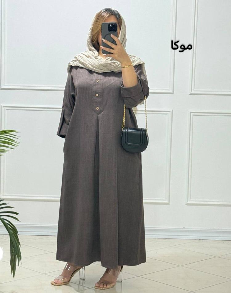 پیراهن مانتویی روناک