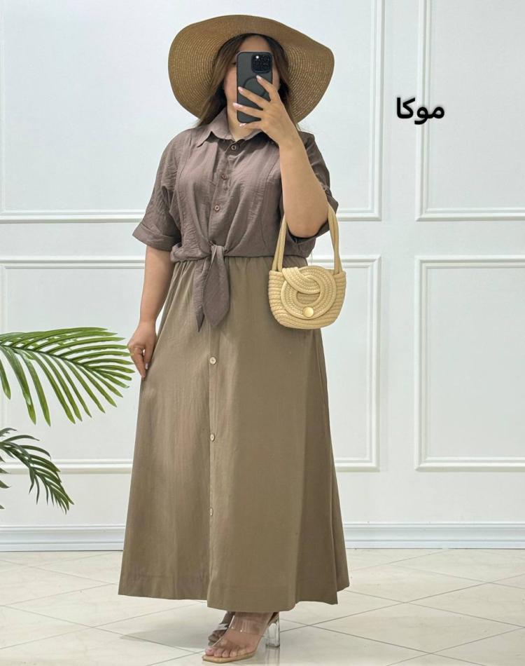 شومیز گره ای ساده