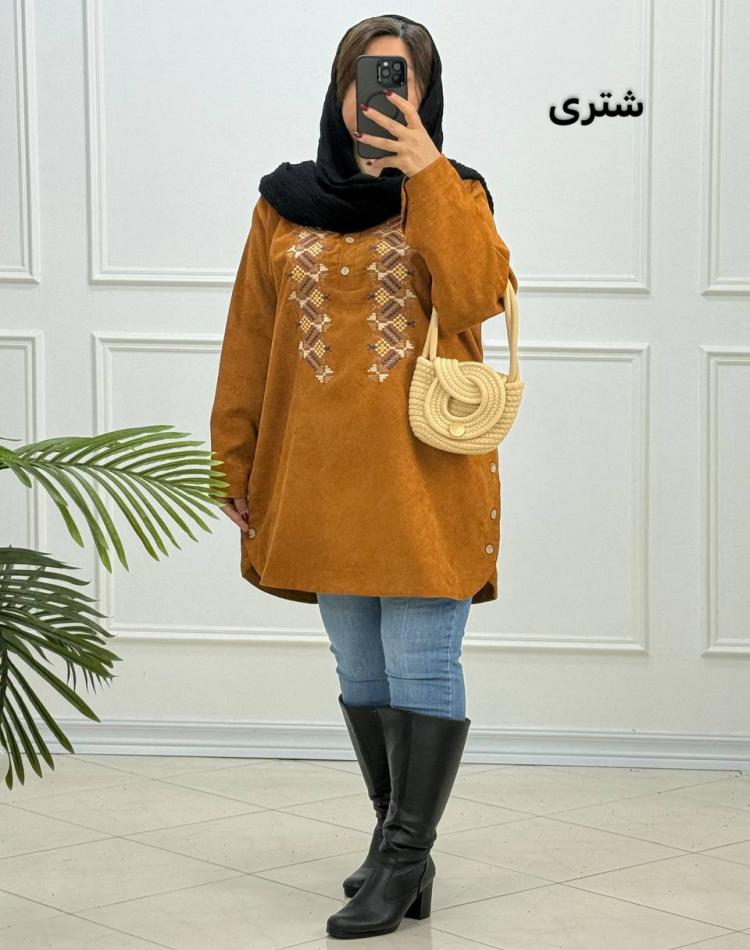 شومیز بغل دکمه