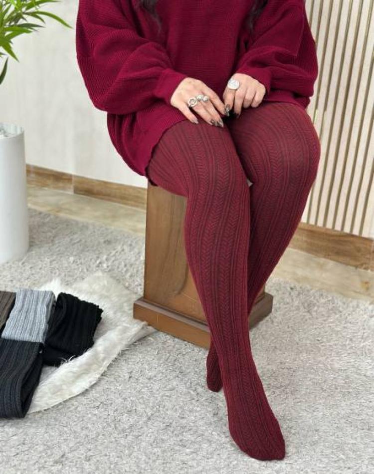 جوراب شلواری گندمی