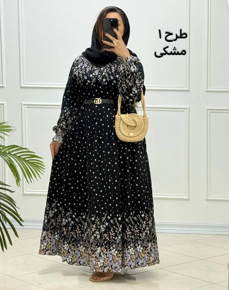 پیراهن سوپر کلوش نخی