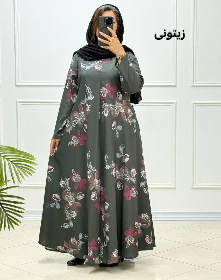 پیراهن سوپر کلوش ارکیده