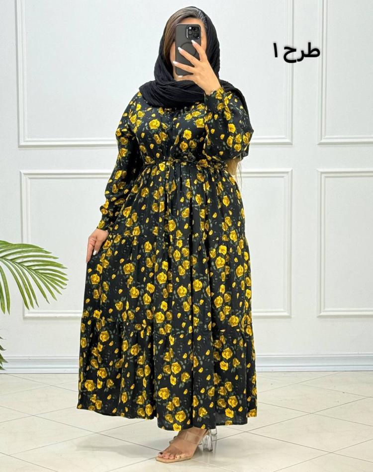 پیراهن نخی کیانا