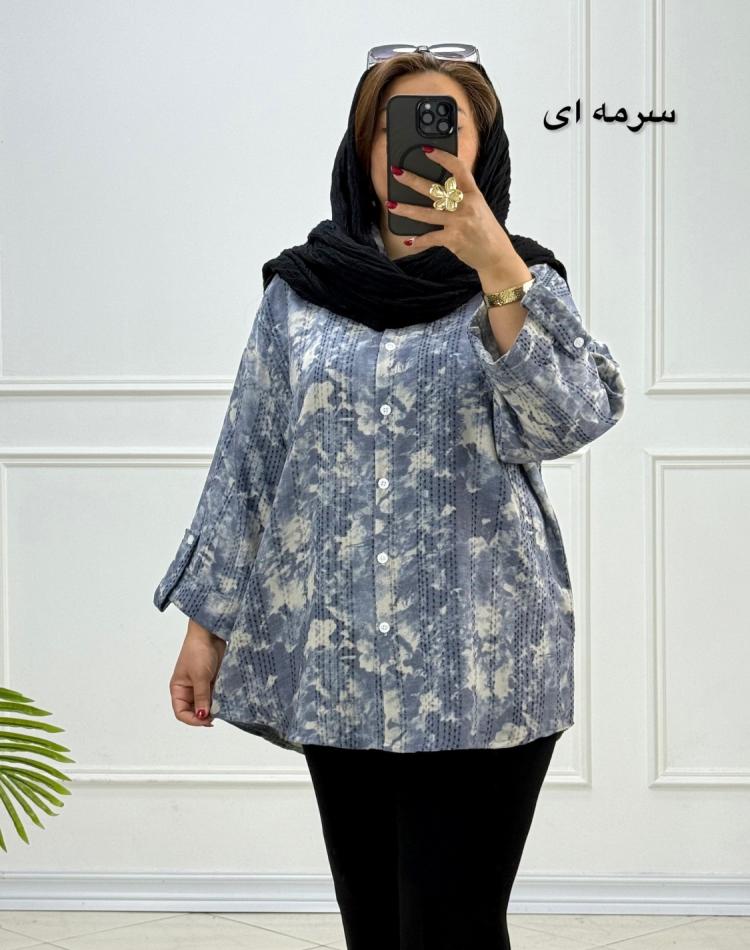 شومیز مانتویی رها