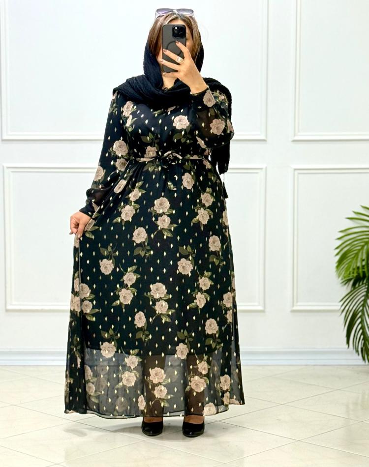 پیراهن حریر یاس