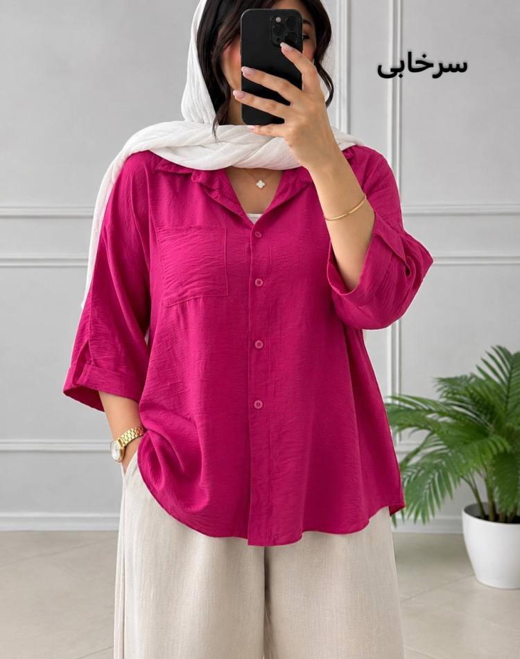 شومیز مانتویی بهاره