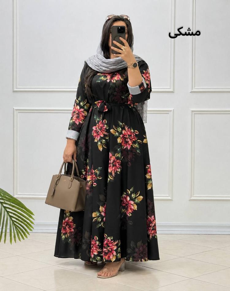 پیراهن مانتویی زنانه ترگل
