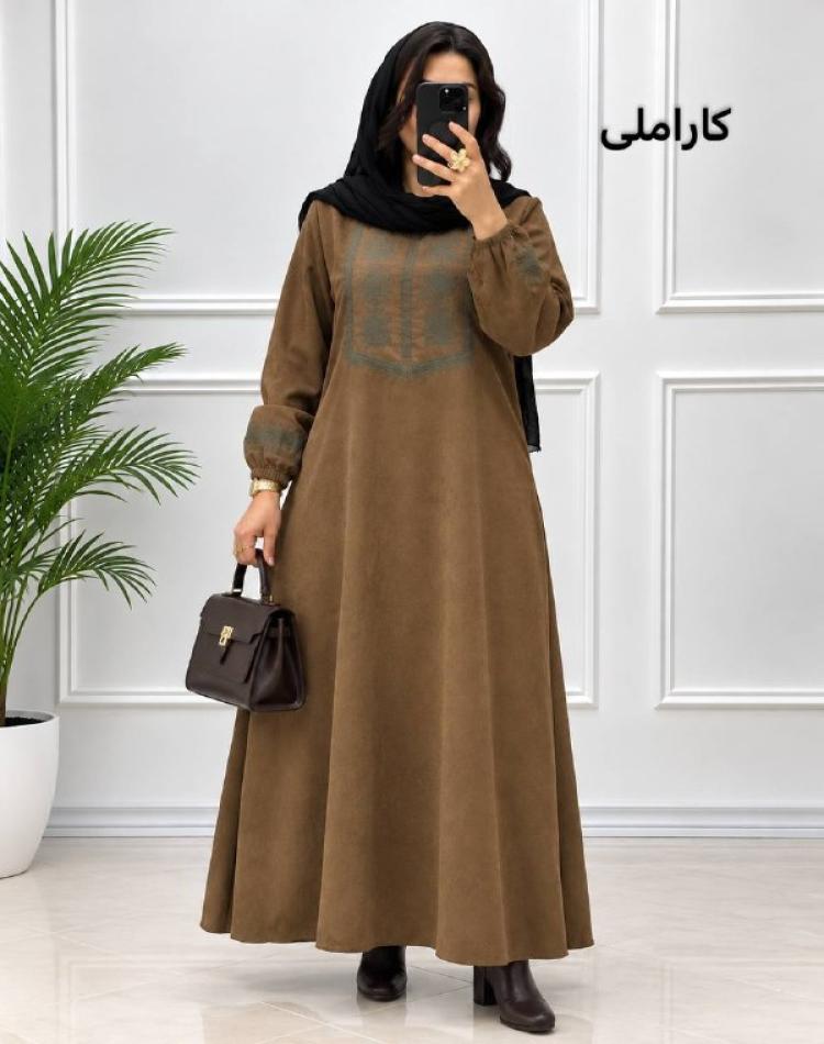 پیراهن مانتویی کتیبه