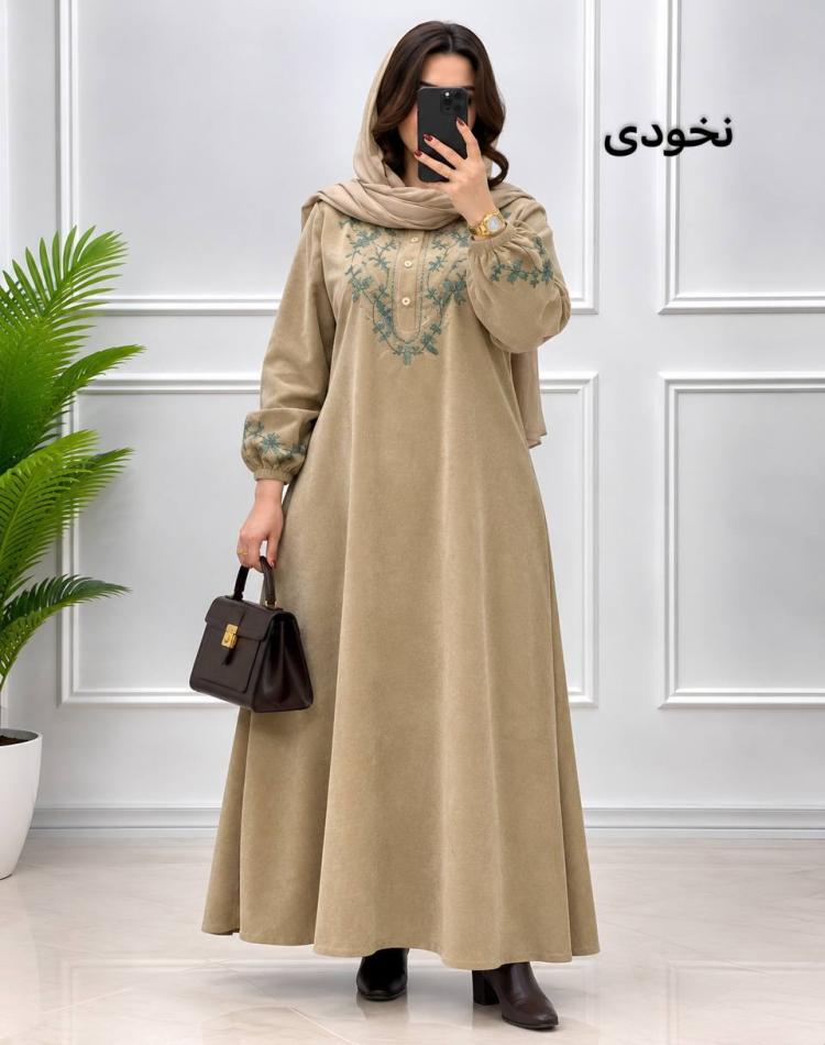 پیراهن مانتویی هلنا