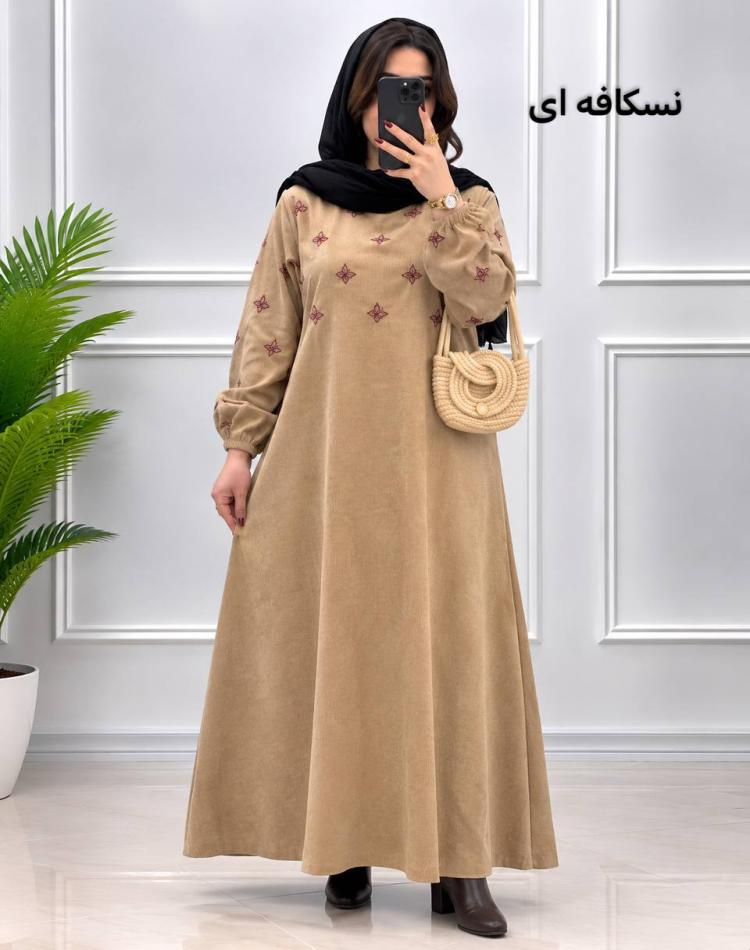 پیراهن مانتویی پروانه